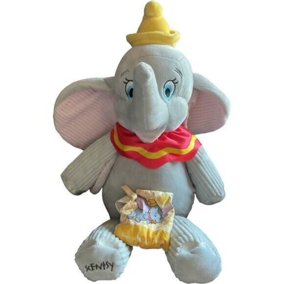 Disney Scentsy Buddy Dumbo Scented Stuffed Plush Toy With Scent Pack - Picture 1 of 10
